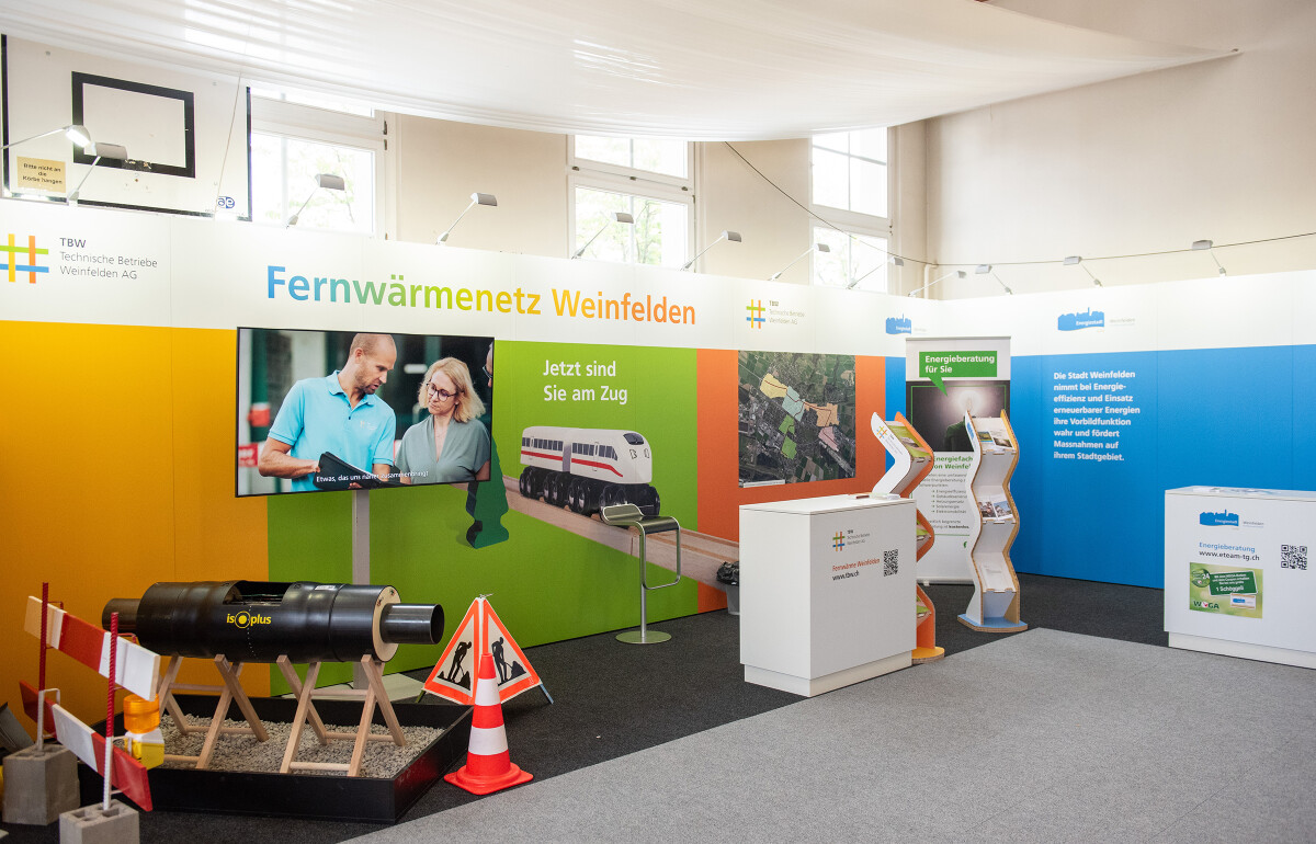 <p><span>Technische Betriebe Weinfelden AG – Messestand</span></p>